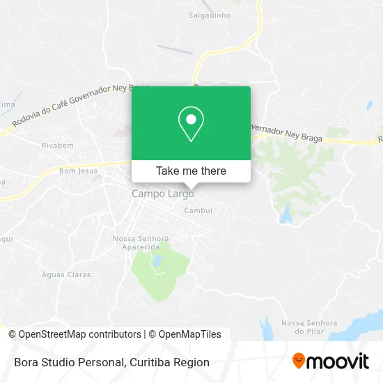 Bora Studio Personal map