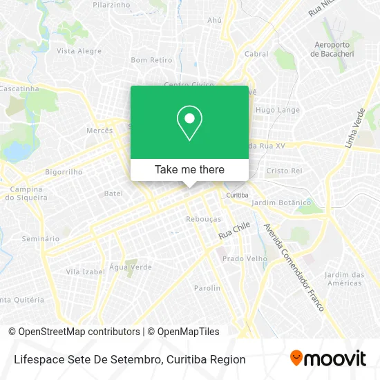 Lifespace Sete De Setembro map