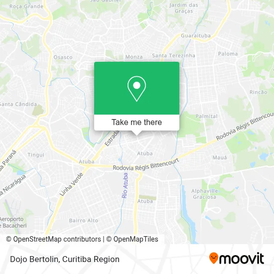 Dojo Bertolin map
