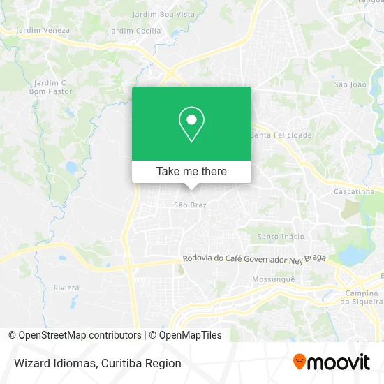 Wizard Idiomas map