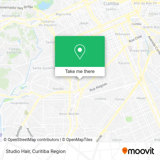 Studio Hair map