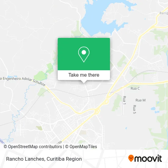 Rancho Lanches map