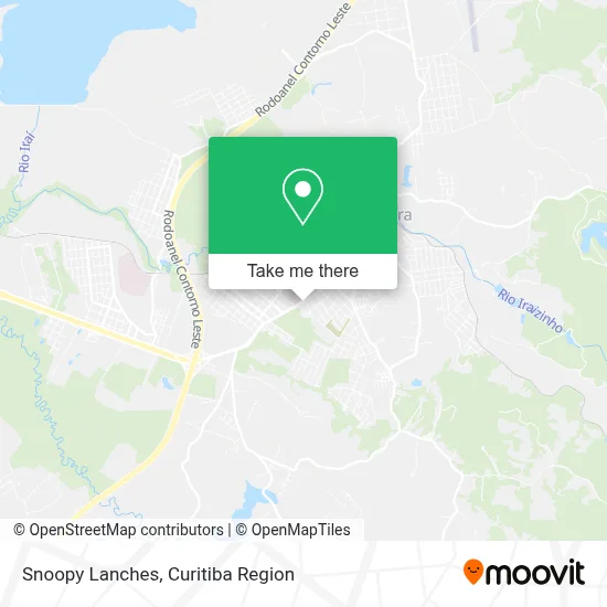 Snoopy Lanches map