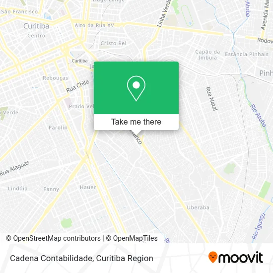 Cadena Contabilidade map