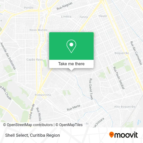 Shell Select map