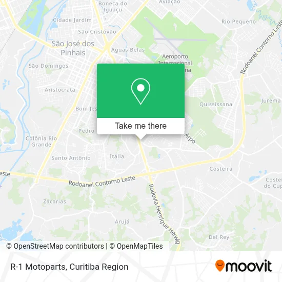 R-1 Motoparts map