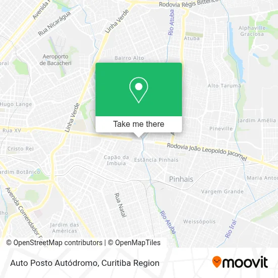 Auto Posto Autódromo map