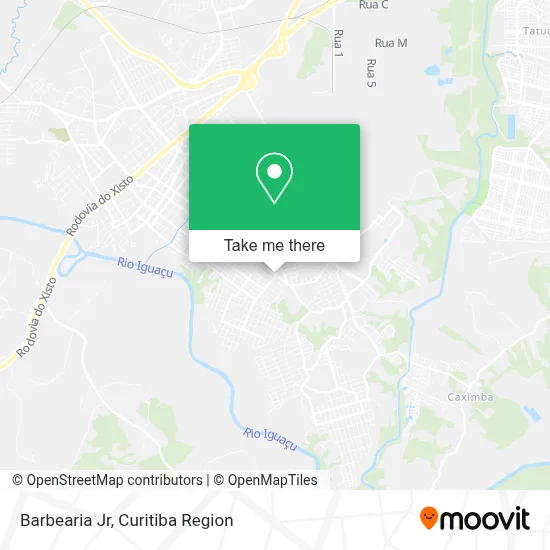 Barbearia Jr map