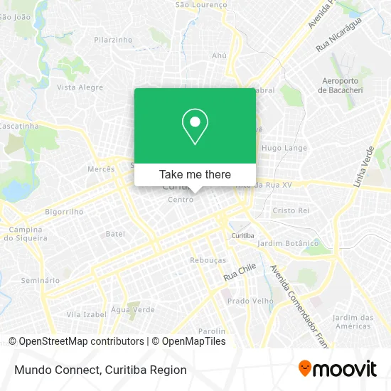 Mundo Connect map