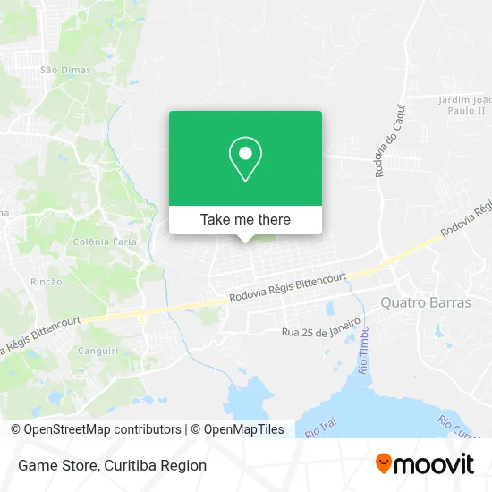 Game Store map