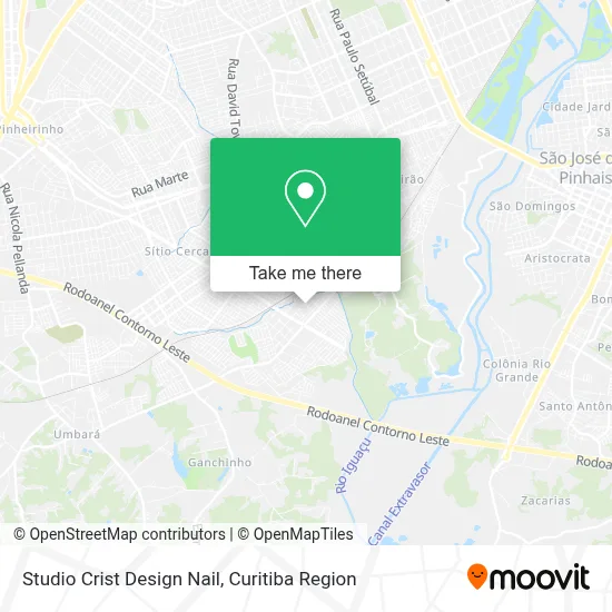 Studio Crist Design Nail map