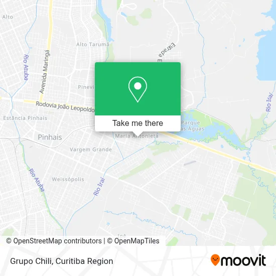 Grupo Chili map