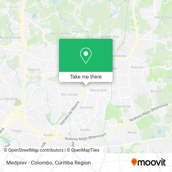 Medprev - Colombo map