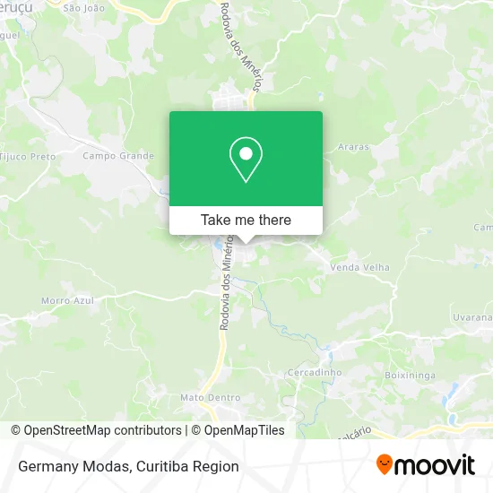 Germany Modas map