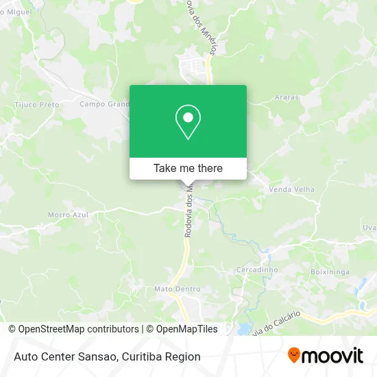 Auto Center Sansao map
