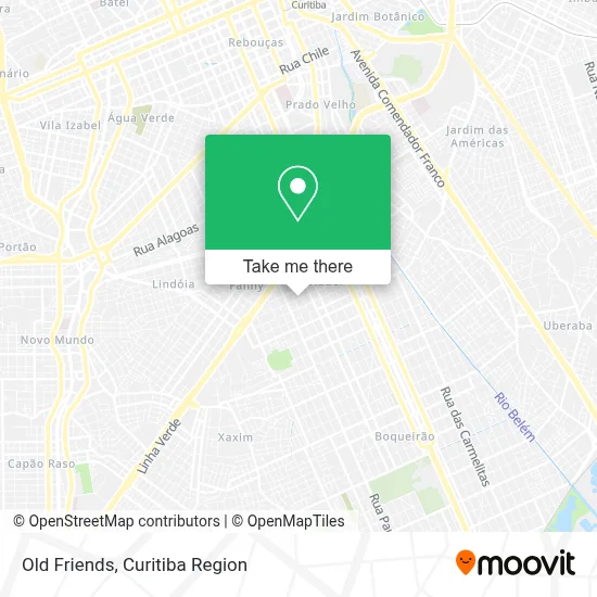 Old Friends map
