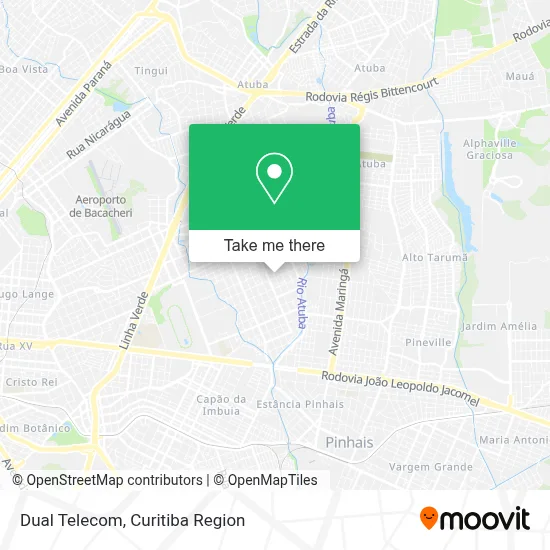 Dual Telecom map