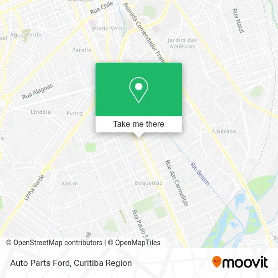 Auto Parts Ford map