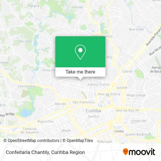Confeitaria Chantily map