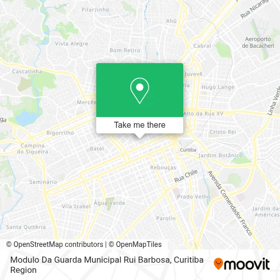 Modulo Da Guarda Municipal Rui Barbosa map