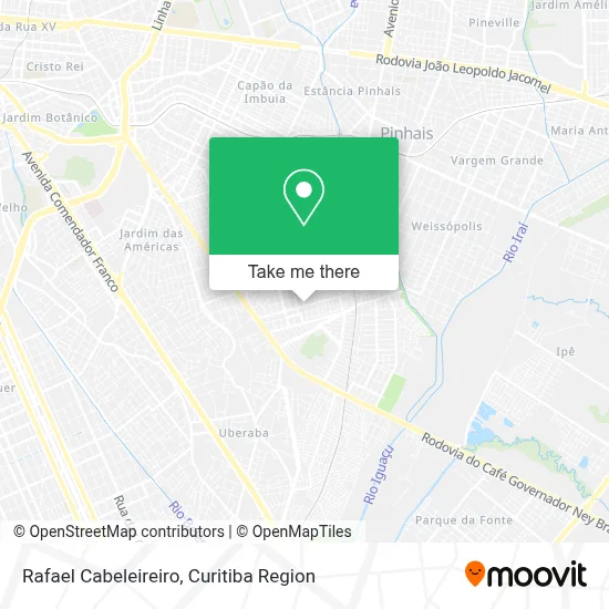 Rafael Cabeleireiro map