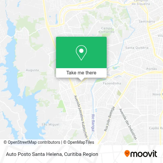 Auto Posto Santa Helena map