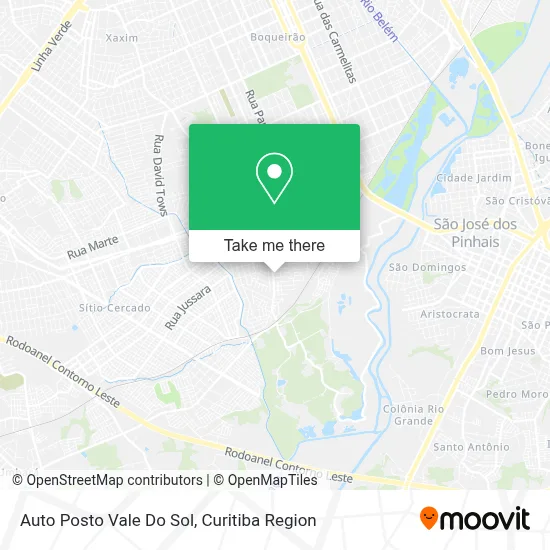 Auto Posto Vale Do Sol map