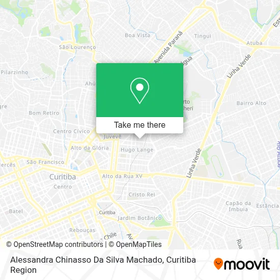 Alessandra Chinasso Da Silva Machado map