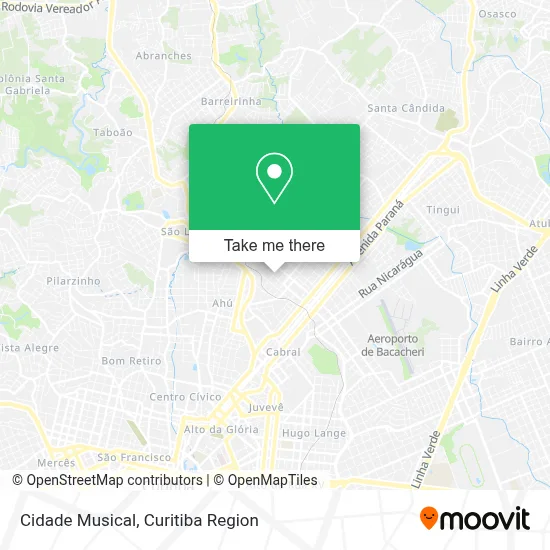 Cidade Musical map