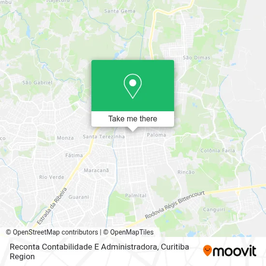 Reconta Contabilidade E Administradora map