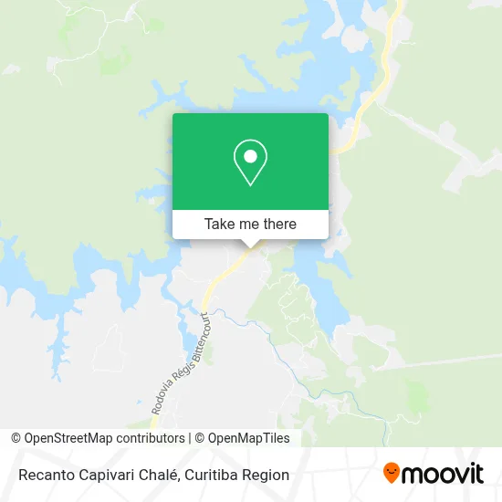 Recanto Capivari Chalé map