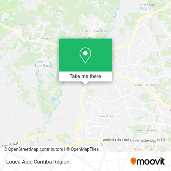 Louca App map