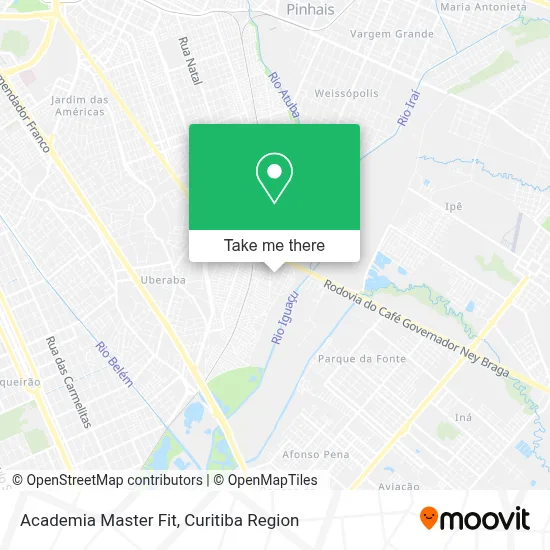 Academia Master Fit map