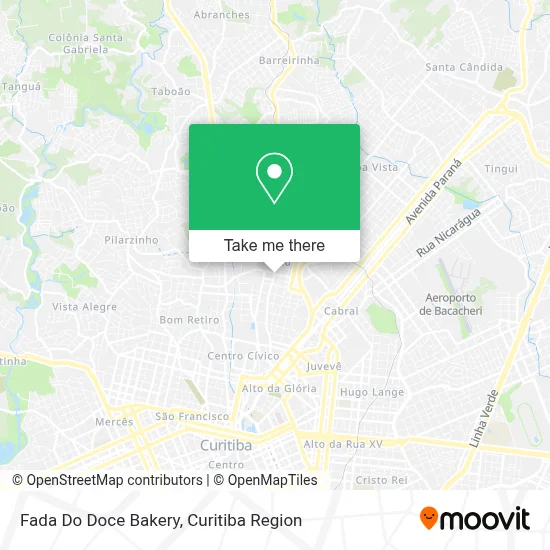 Fada Do Doce Bakery map