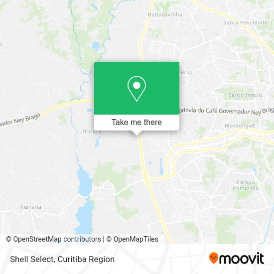 Shell Select map