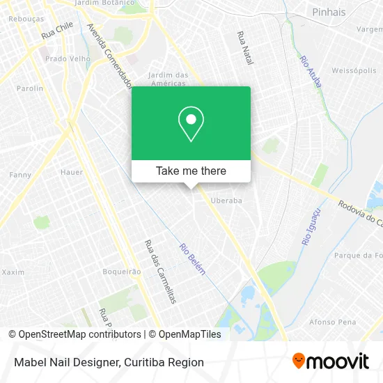 Mabel Nail Designer map