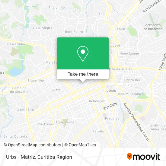 Urbs - Matriz map