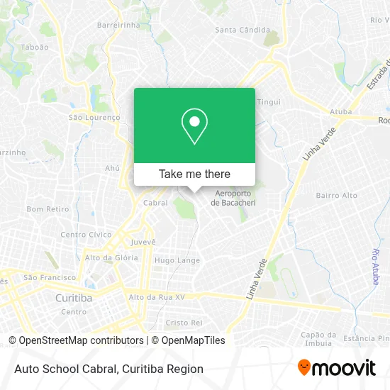 Auto School Cabral map