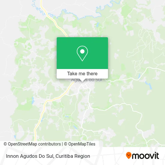 Innon Agudos Do Sul map
