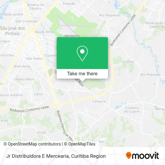 Jr Distribuidora E Mercearia map