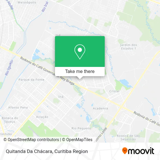 Quitanda Da Chácara map