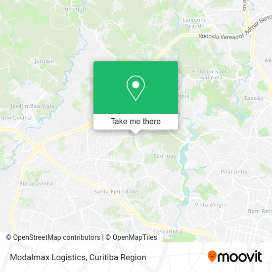 Modalmax Logistics map