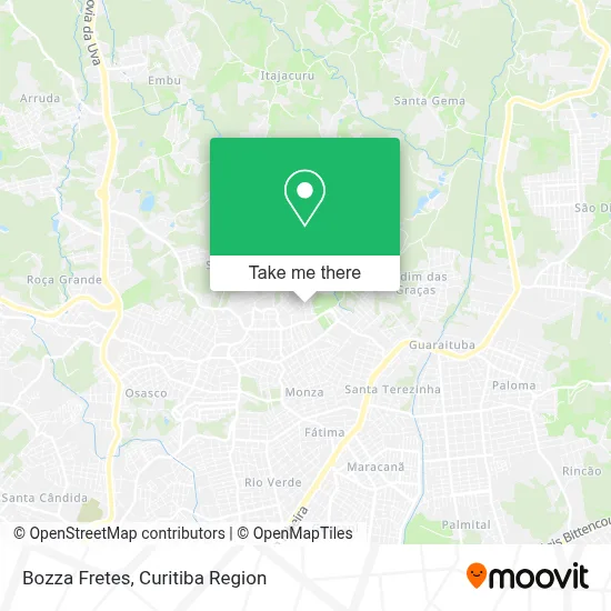 Bozza Fretes map