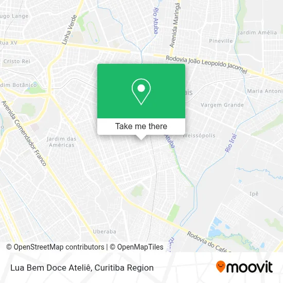 Lua Bem Doce Ateliê map