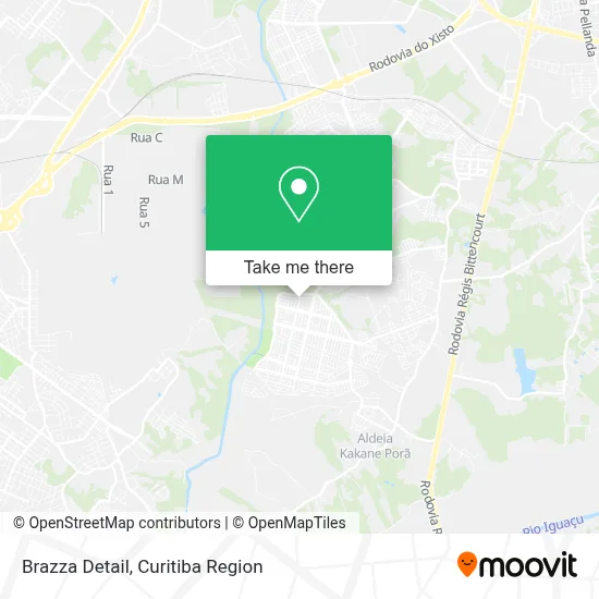 Brazza Detail map