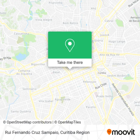 Rui Fernando Cruz Sampaio map