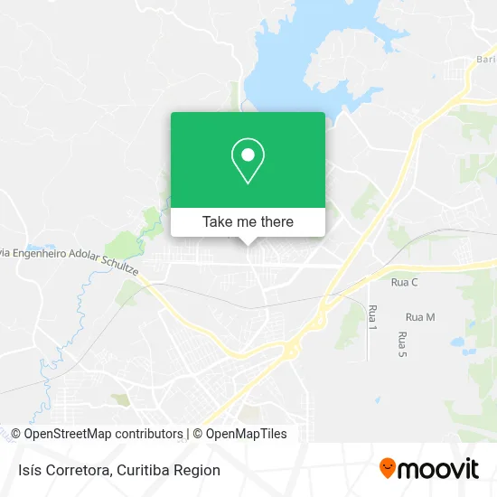 Isís Corretora map