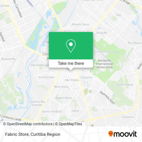 Fabric Store map