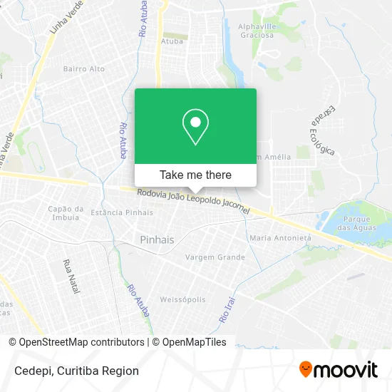 Cedepi map