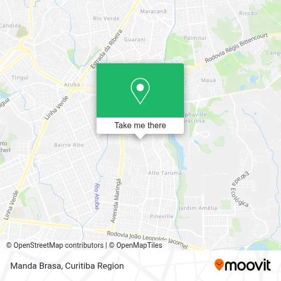 Manda Brasa map